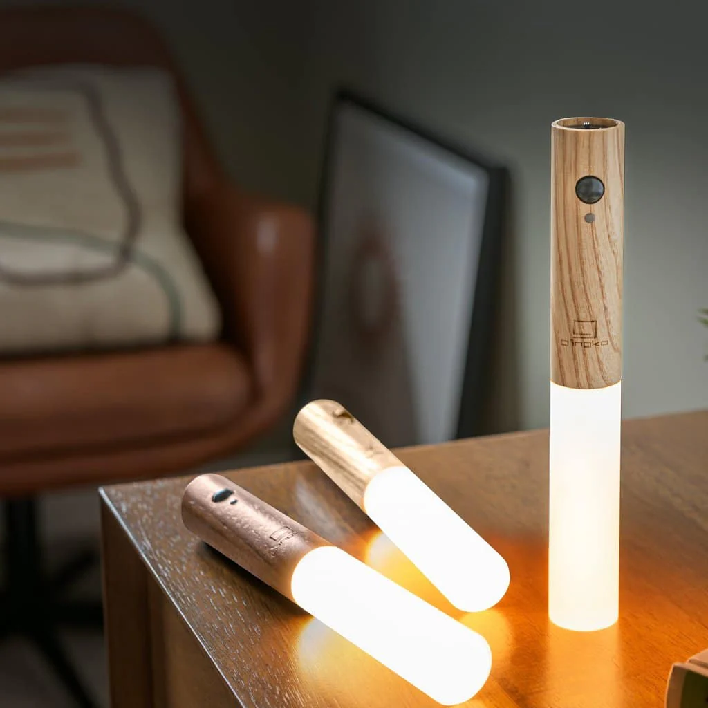 GINGKO Smart Baton Motion Sensor Light, Natural White Ash - Image 6