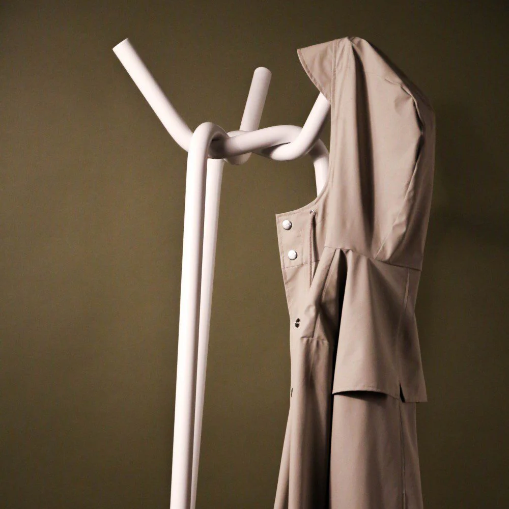 HAY Knit Coat Rack, White - Image 8