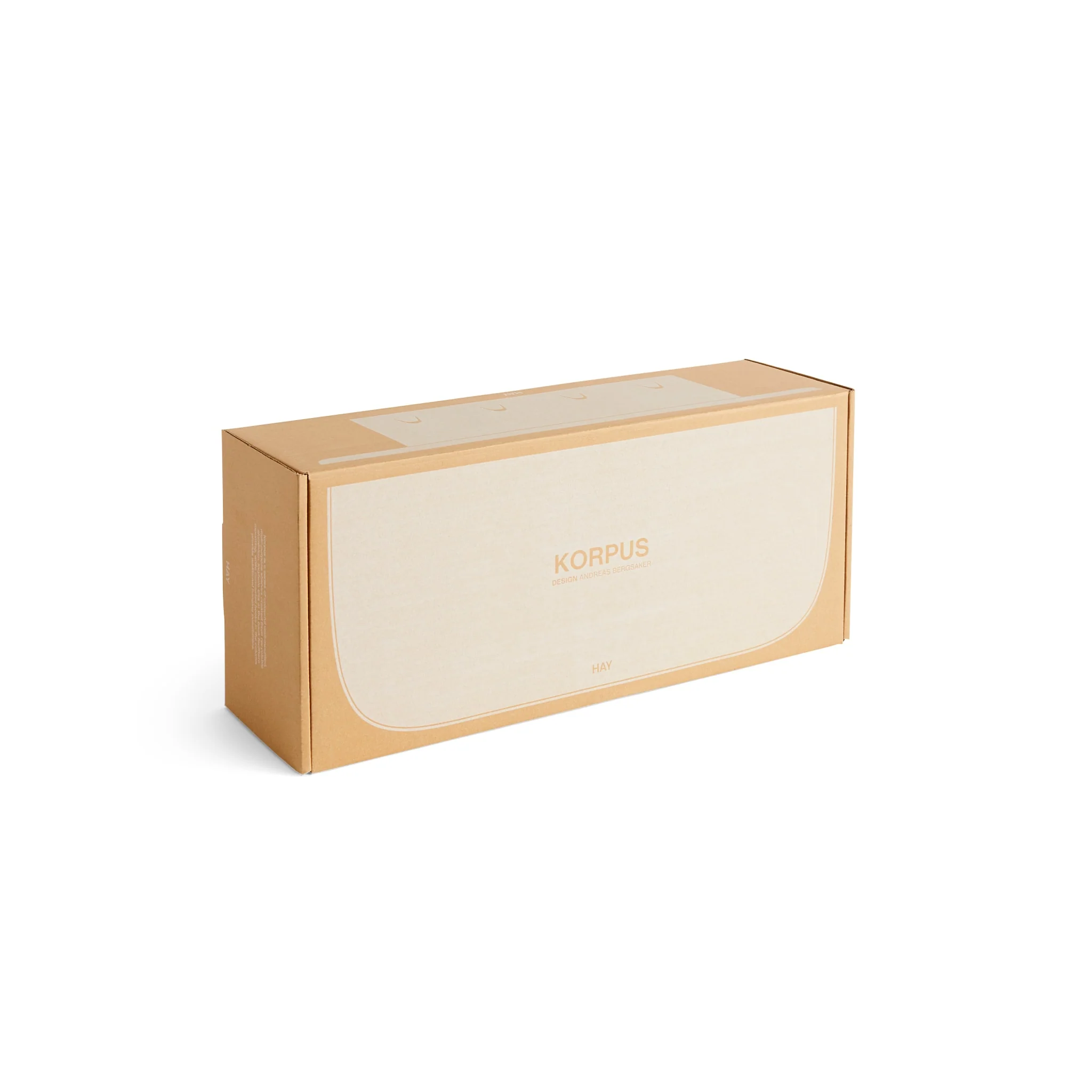 HAY Korpus Shelf M, L60cm, Cream - Image 4
