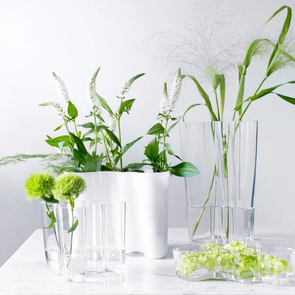 IITTALA Alvar Aalto Vase, H16cm, Clear - Image 3