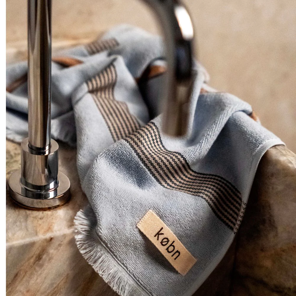 KOBN Hand Towel, 50x70cm, Mist - Image 2