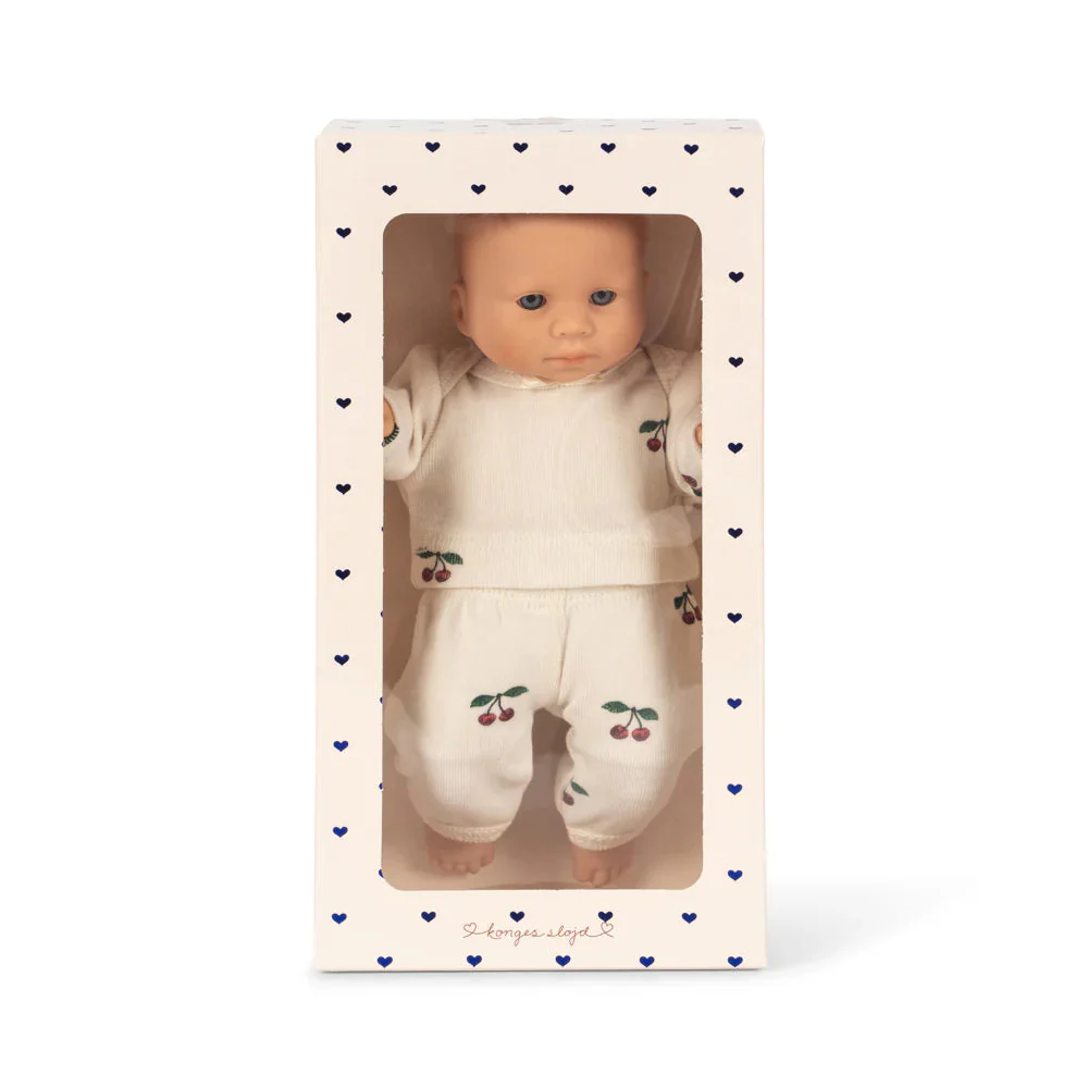 KONGES SLØJD My First Mini Doll, Cherry AOP - Image 2