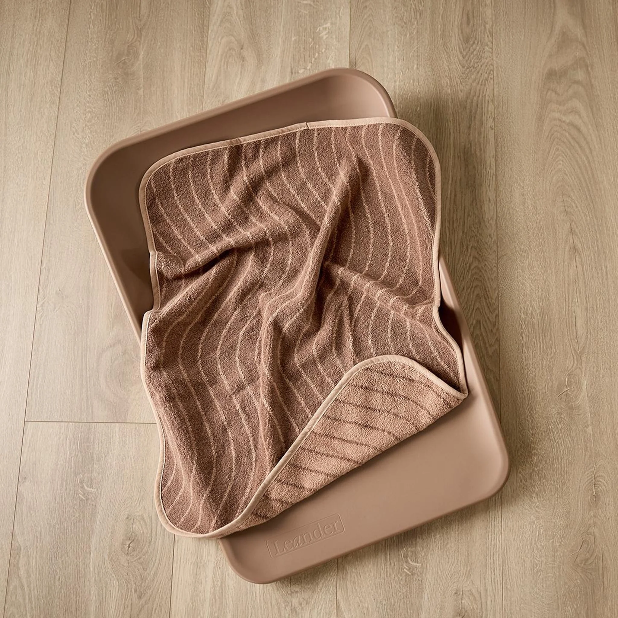 LEANDER Matty Organic Topper, Woodland, Clay - Image 4