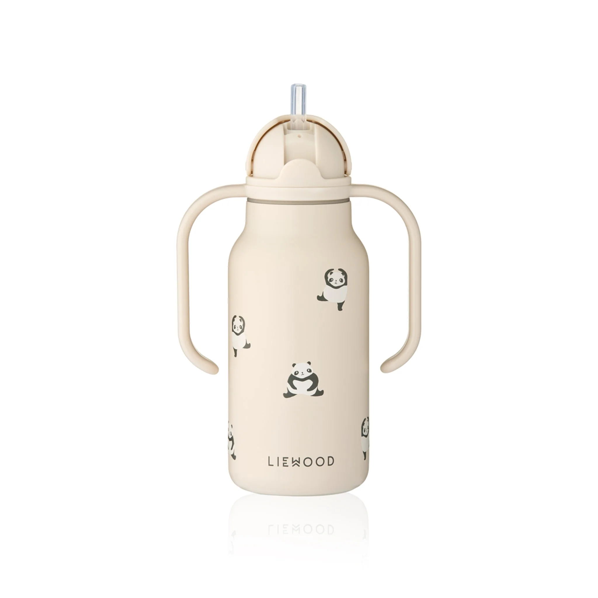 LIEWOOD Kimmie Kids Water Bottle 250 ml, Mini Panda/Sandy - Image 2