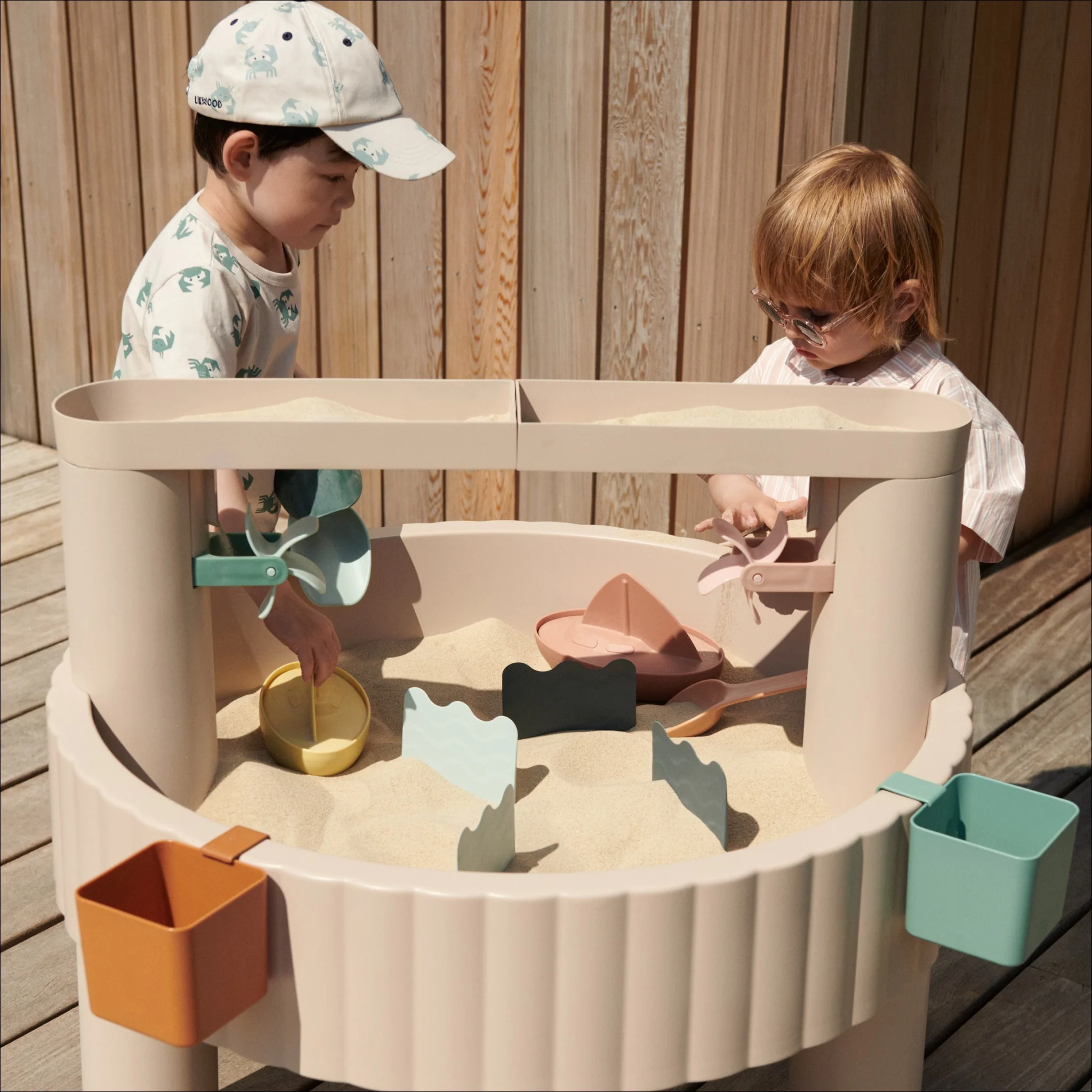 LIEWOOD Sepp Activity Table, Sandy Multi Mix - Image 2