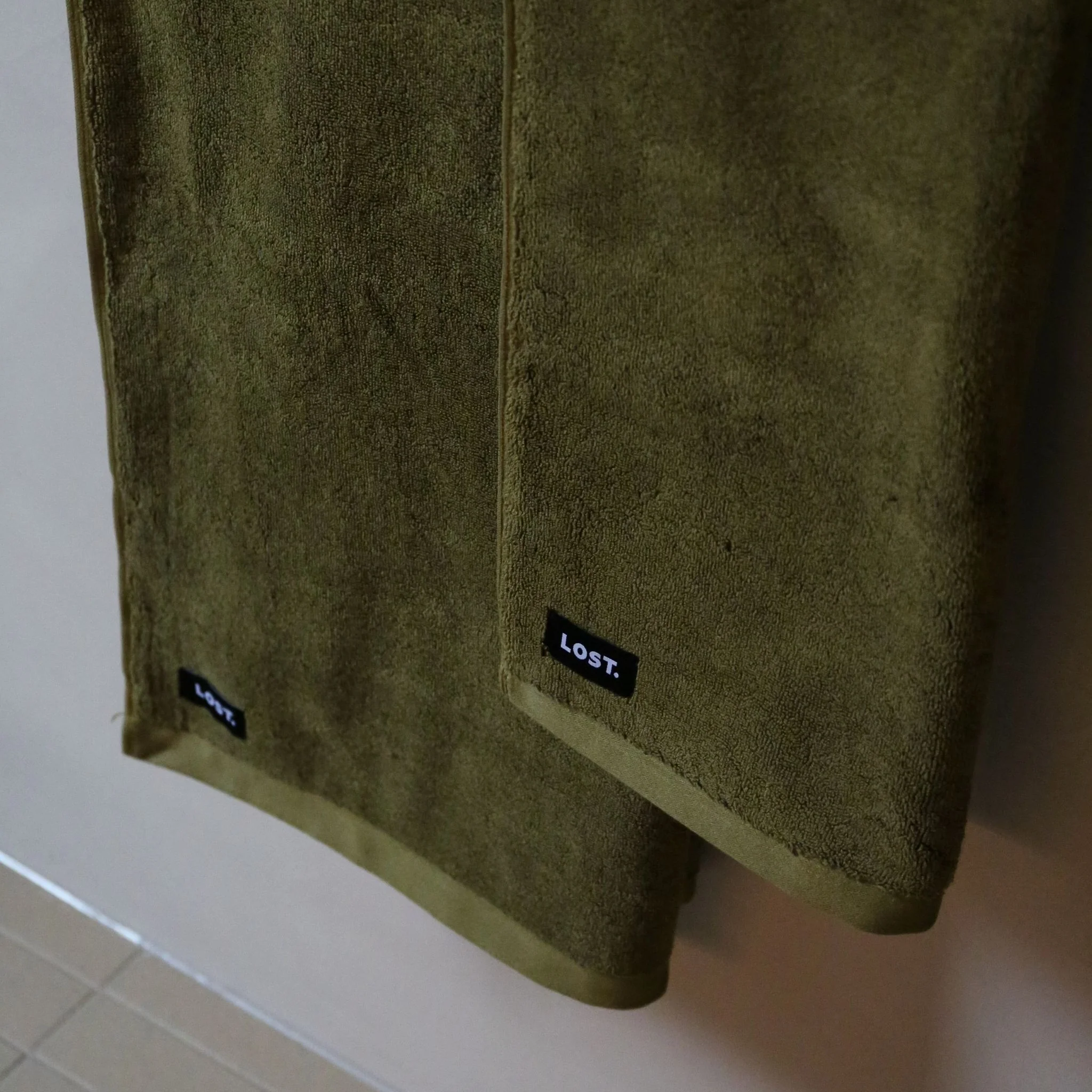 LOST TOWELS Bath Towel, 70x140cm, Khaki - Image 11