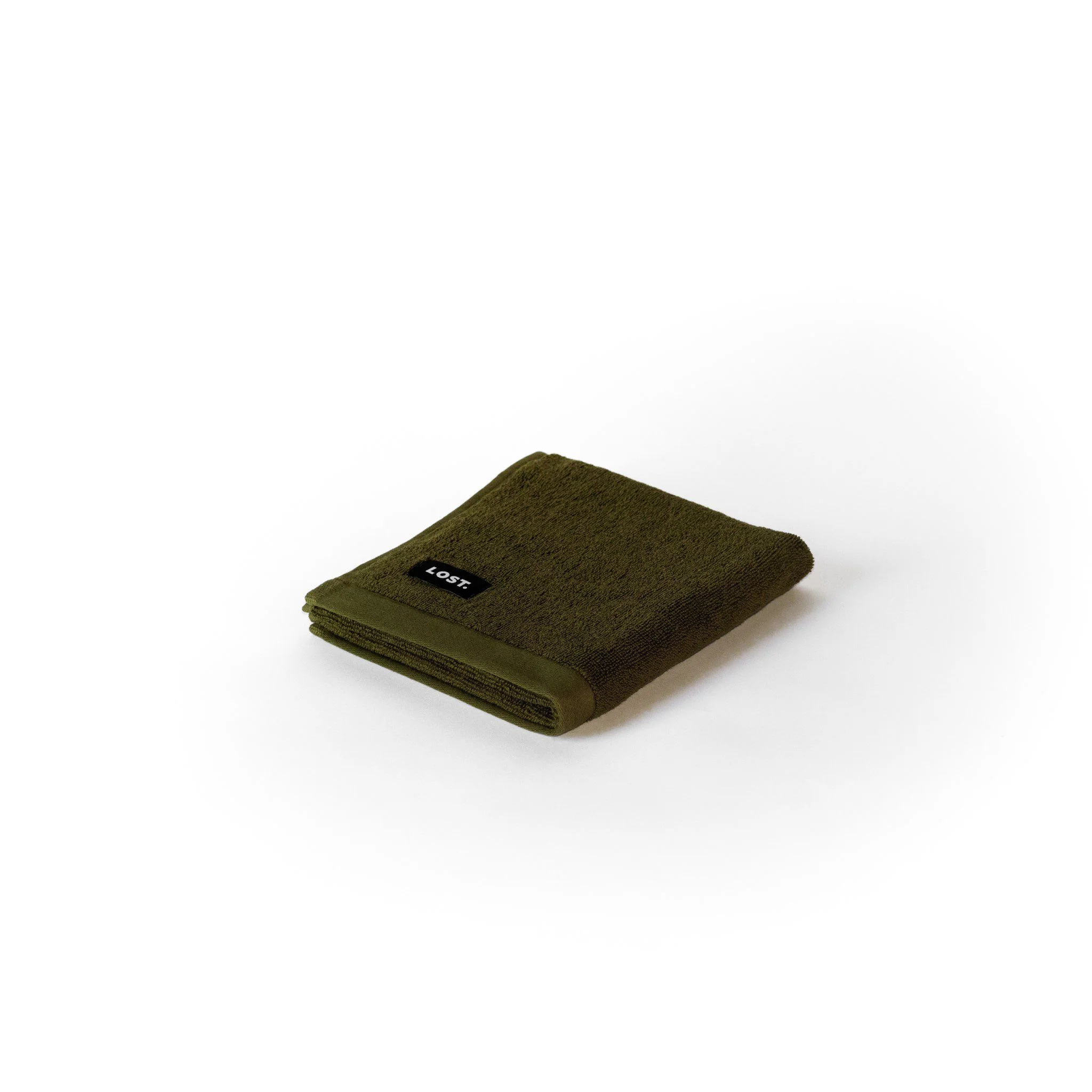 LOST TOWELS Face Washer, 30x30cm, Khaki - Image 4