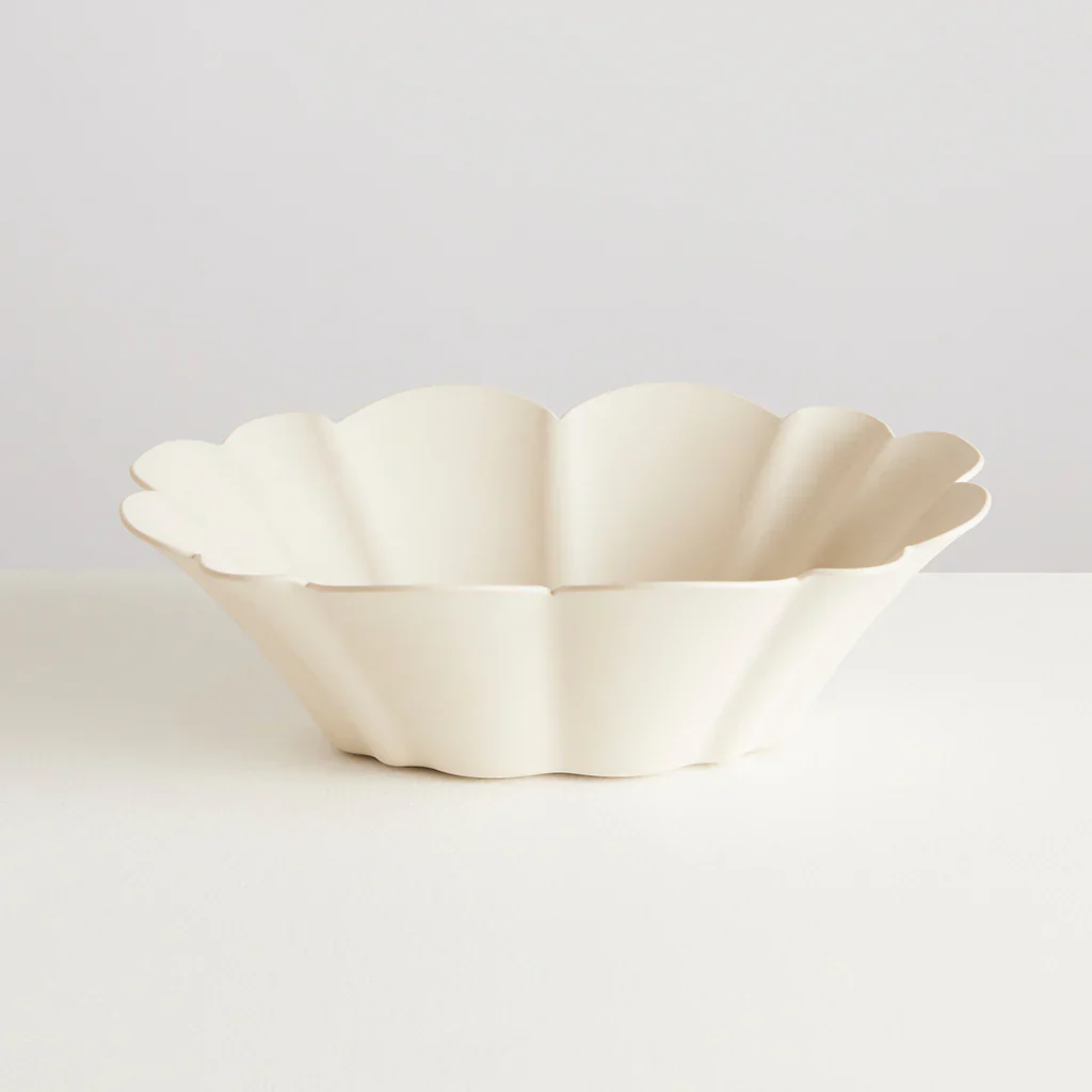 MAISON BALZAC Cloud Serving Basket/Bowl, Ivory - Image 2