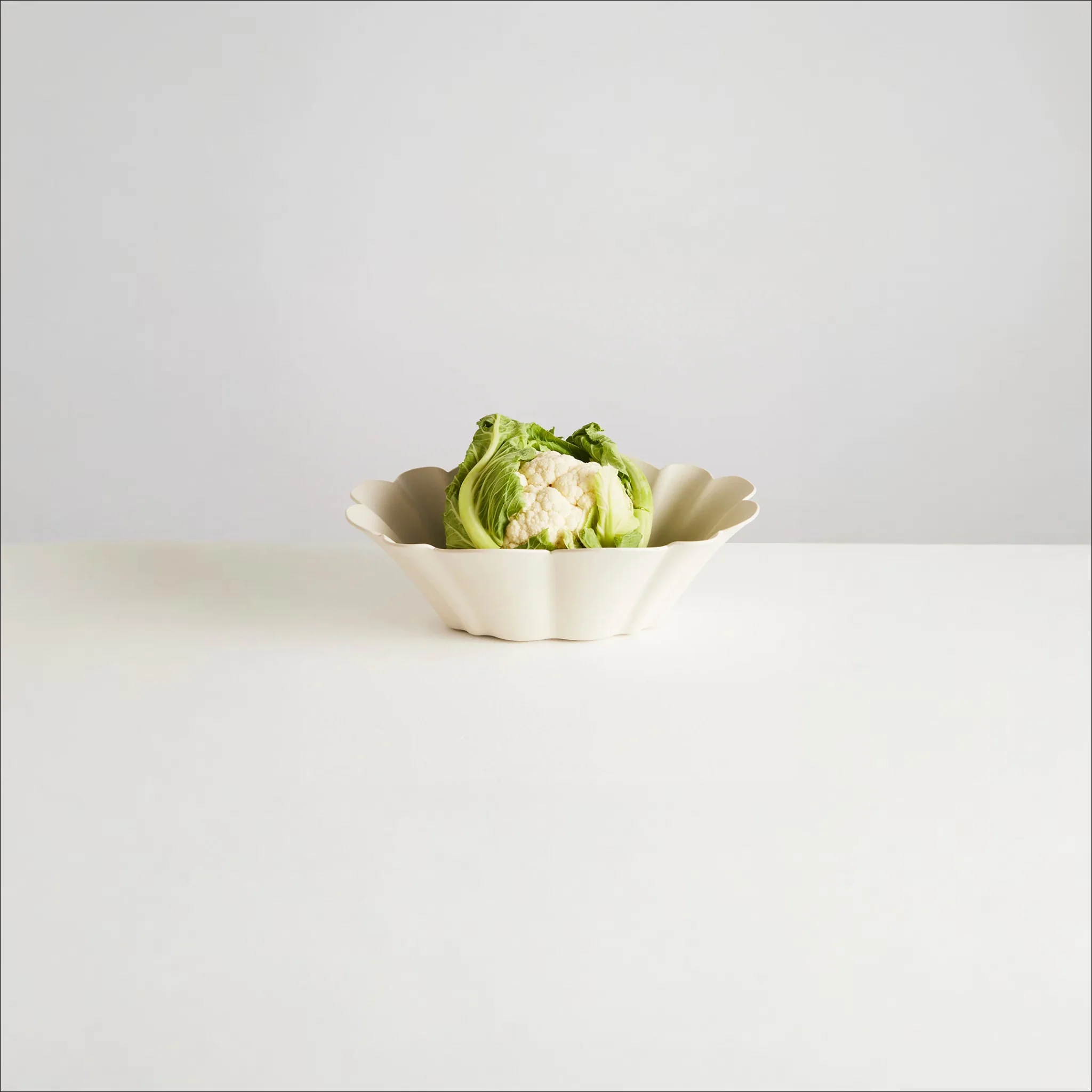 MAISON BALZAC Cloud Serving Basket/Bowl, Ivory - Image 3