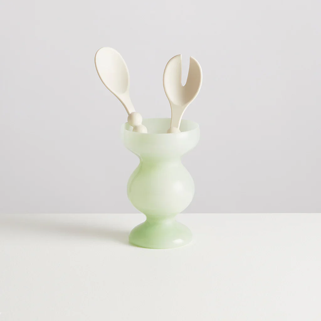 MAISON BALZAC Cloud Serving Spoons, Ivory (Set of 2) - Image 2
