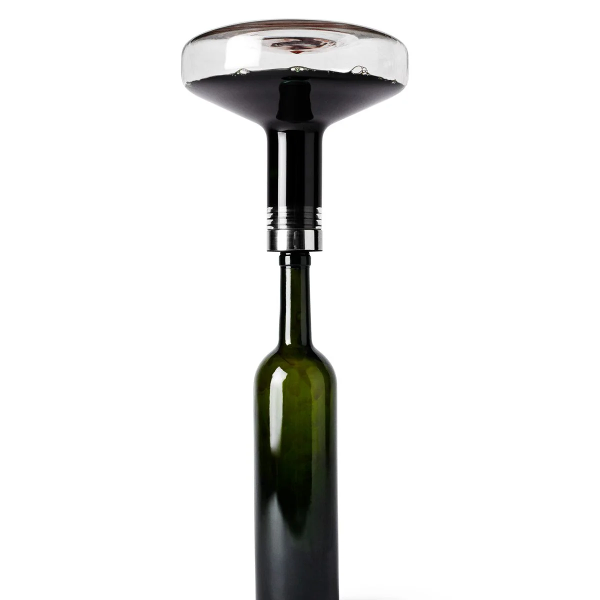 AUDO CPH Wine Breather Deluxe Decanter, Steel - Image 4