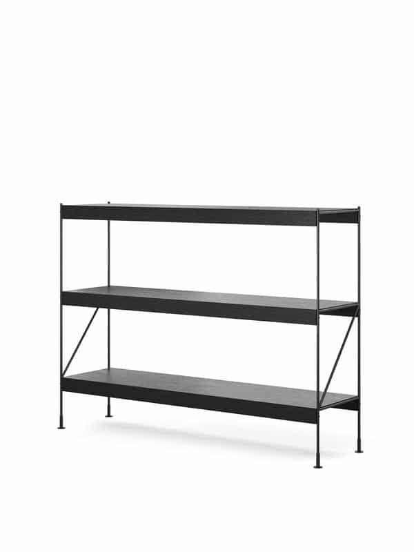 PRE-ORDER ¦ AUDO CPH Zet Storage System H114cm, Black Steel Base, 3 Colours - Image 6
