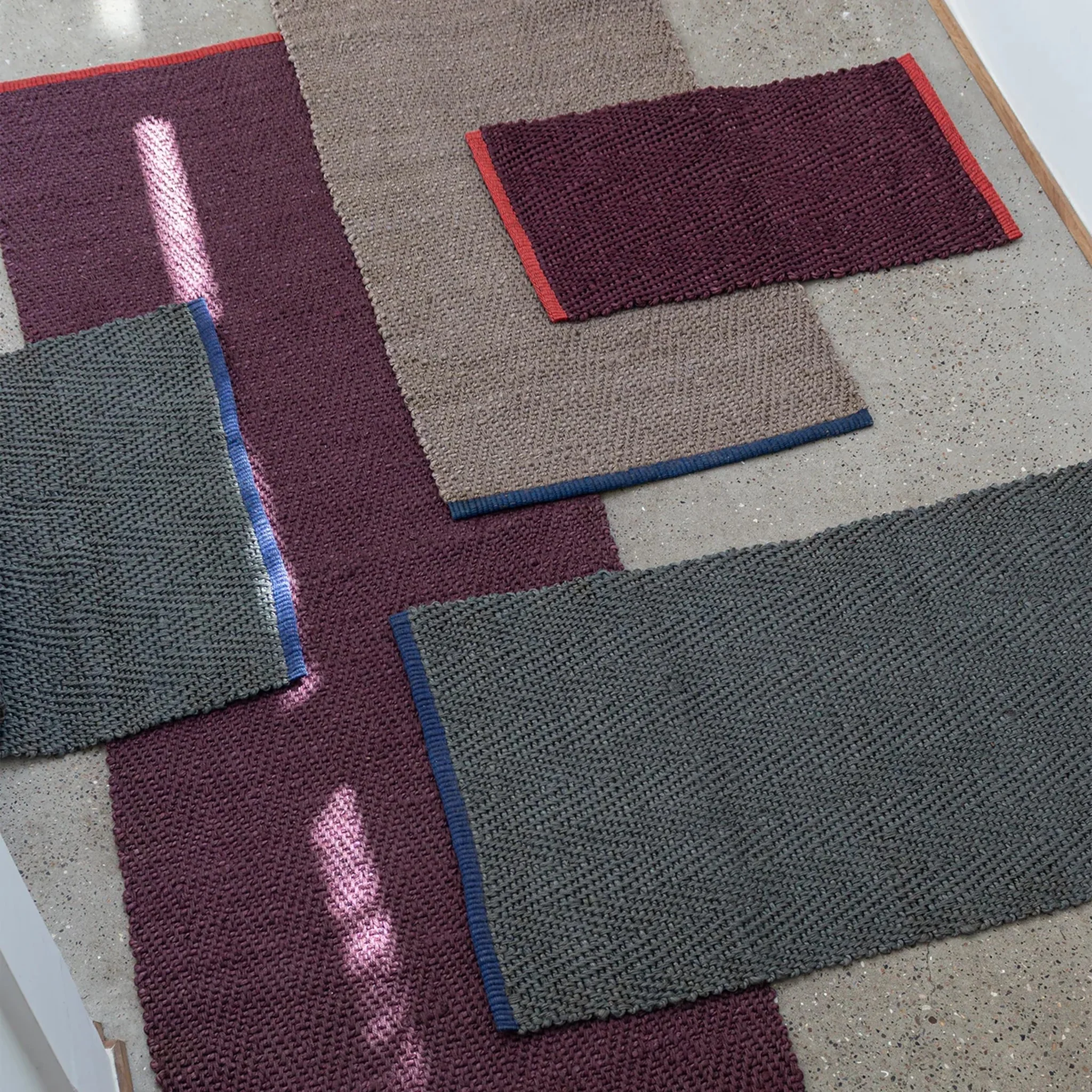 METTE DITMER NOTES Door Mat, 50x80cm, Wine - Image 2