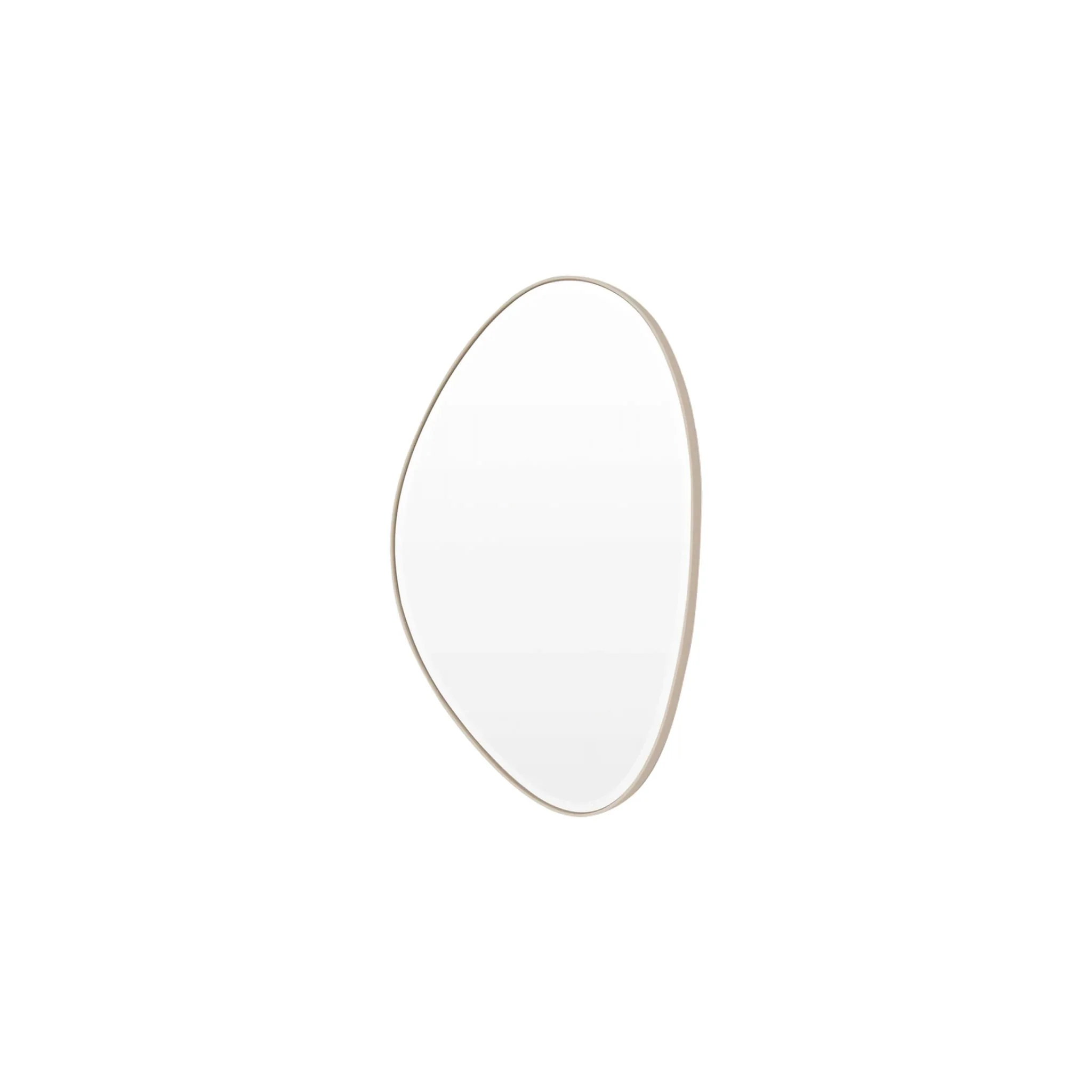 MIDDLE OF NOWHERE Pebble Mirror, Sand, 70x90cm - Image 3
