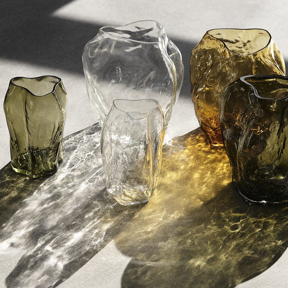 NEW WORKS Blaehr Vase Large, Clear Glass - Image 6