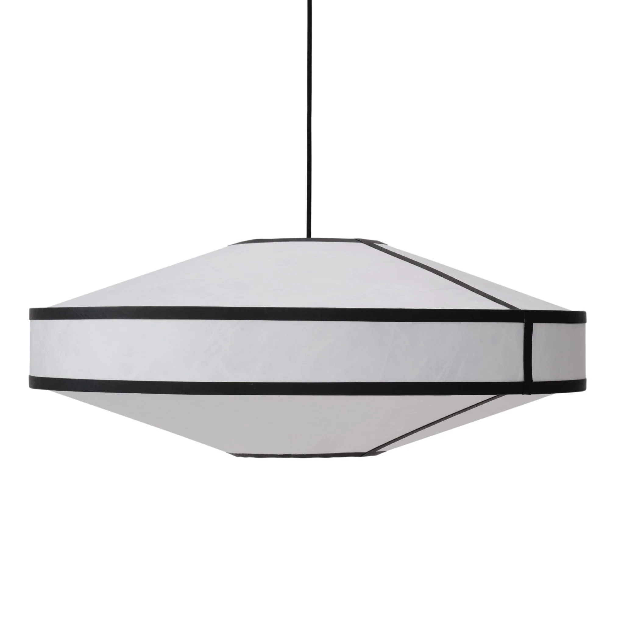 NEW WORKS Kite Pendant, Ø75cm, White/Black - Image 2