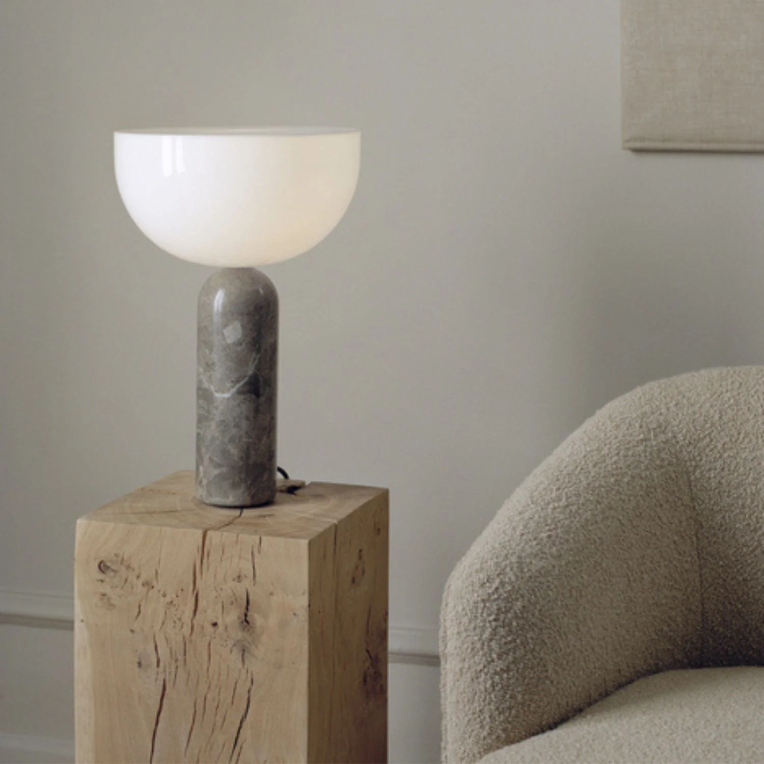 NEW WORKS Kizu Table Lamp, Gris du Marais, Large - Image 4