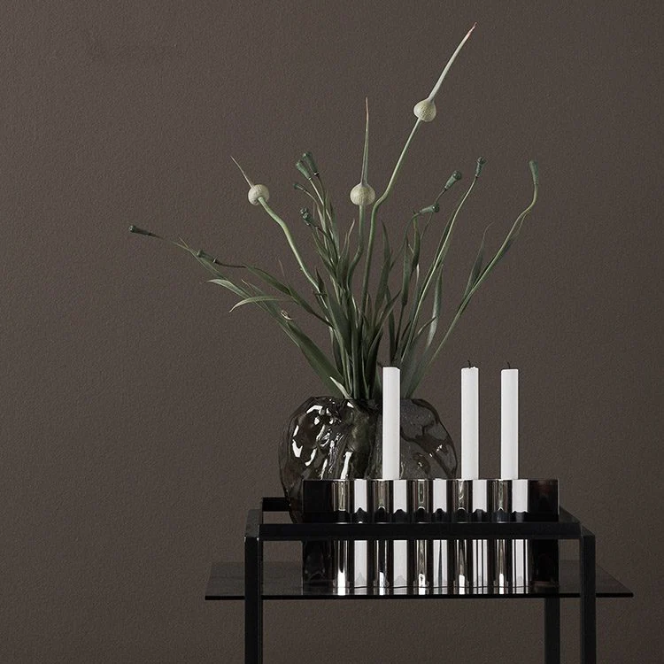 NEW WORKS Ripply Candle Holder, Stainless Steel - Image 10