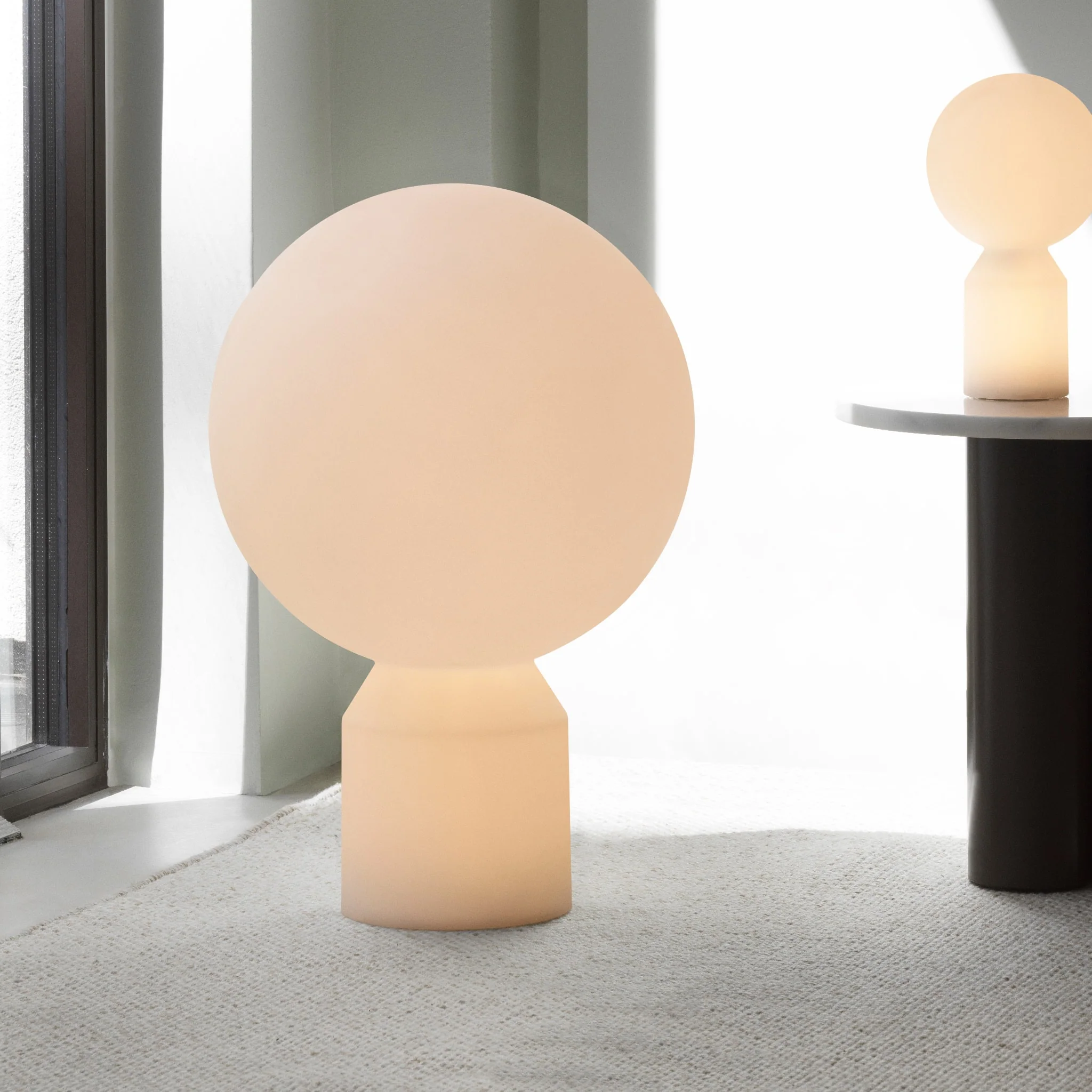 NORMANN COPENHAGEN Yo Portable Floor Lamp, Large, H60cm, White - Image 5