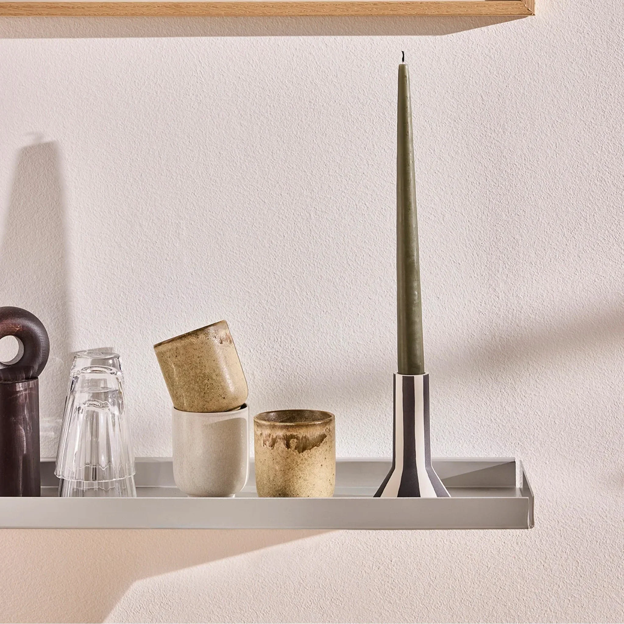 OYOY Bakku Shelf, Large, Aluminium - Image 4