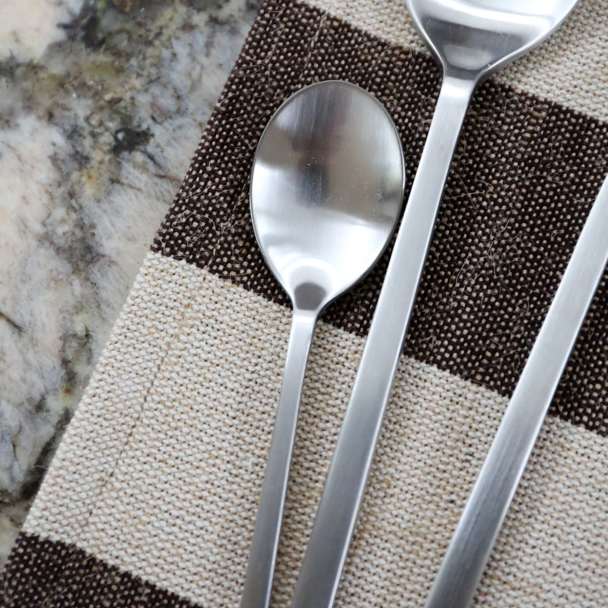 OYOY Yuka Tea Spoon, Steel (Set of 4) - Image 3