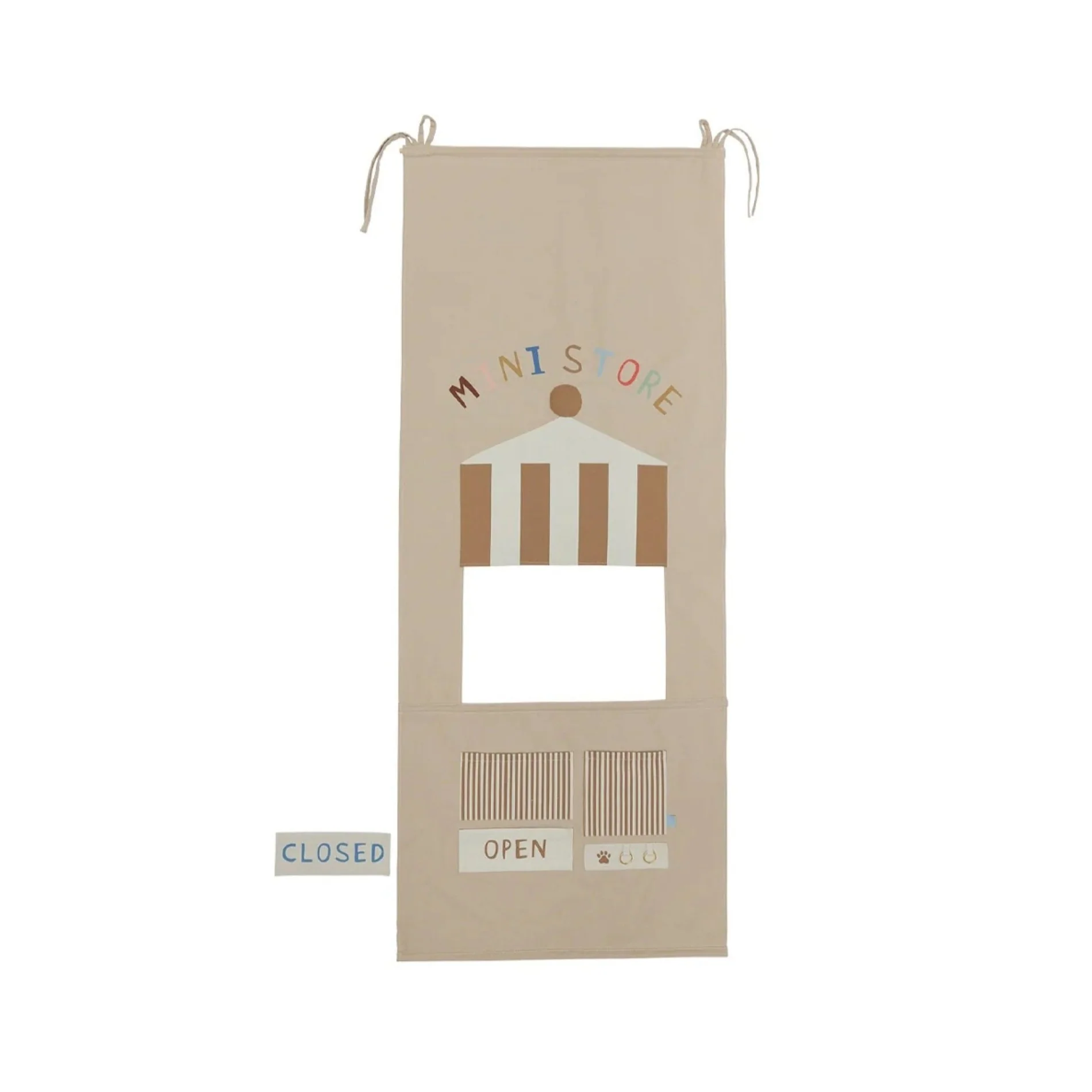 OYOY Yummy Cotton Canvas Mini Store, H190cm - Image 2