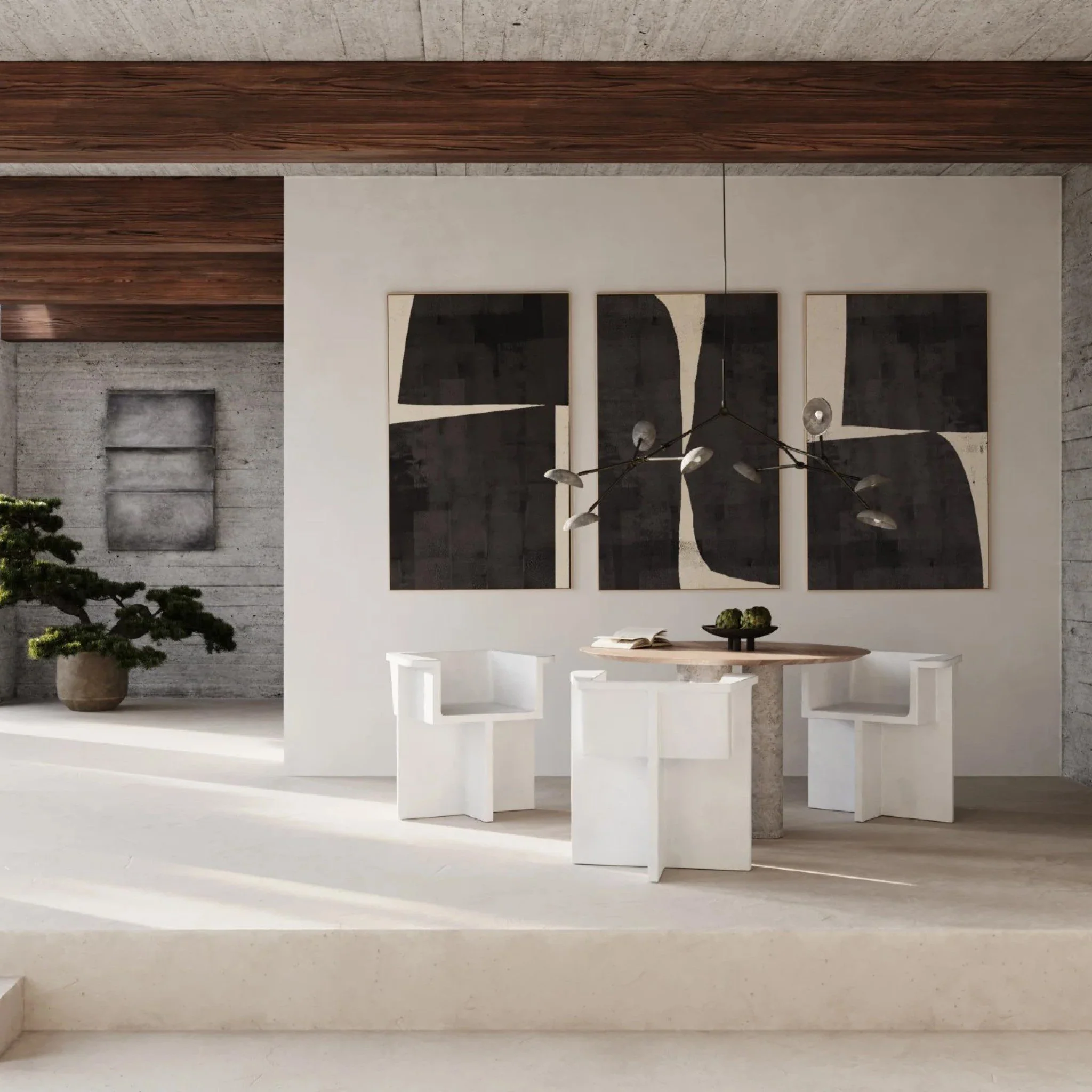 PRE-ORDER │ 101 COPENHAGEN Brutus Dining Chair, Bone White - Image 5