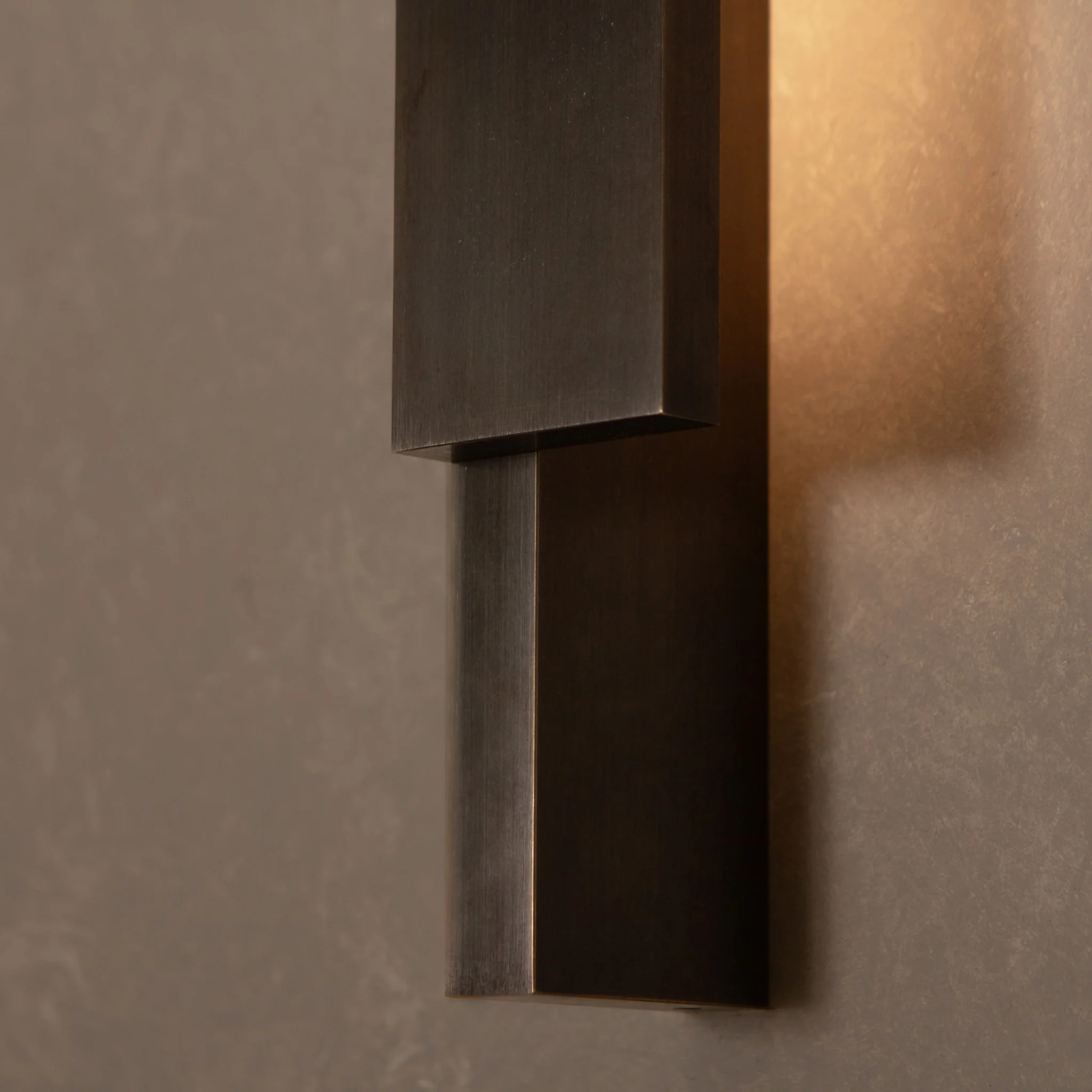 PRE-ORDER │ BEN-TOVIM DESIGN Bloc Wall Sconce, Right, Blackened Patina - Image 2