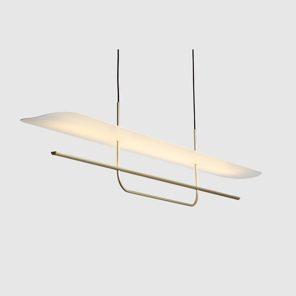 PRE-ORDER │ BEN-TOVIM DESIGN Reflector Linear Pendant, Brushed Anodised Silver - 5 Sizes - Image 2