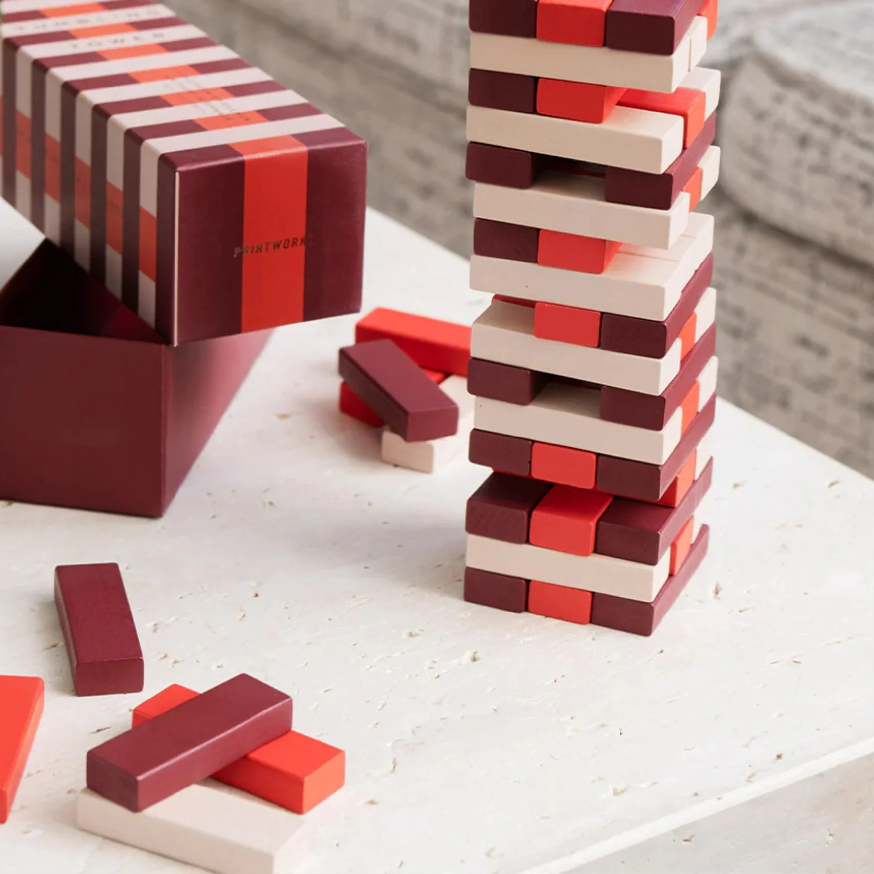 PRINTWORKS Play Board Games Tumbling Tower - Image 5