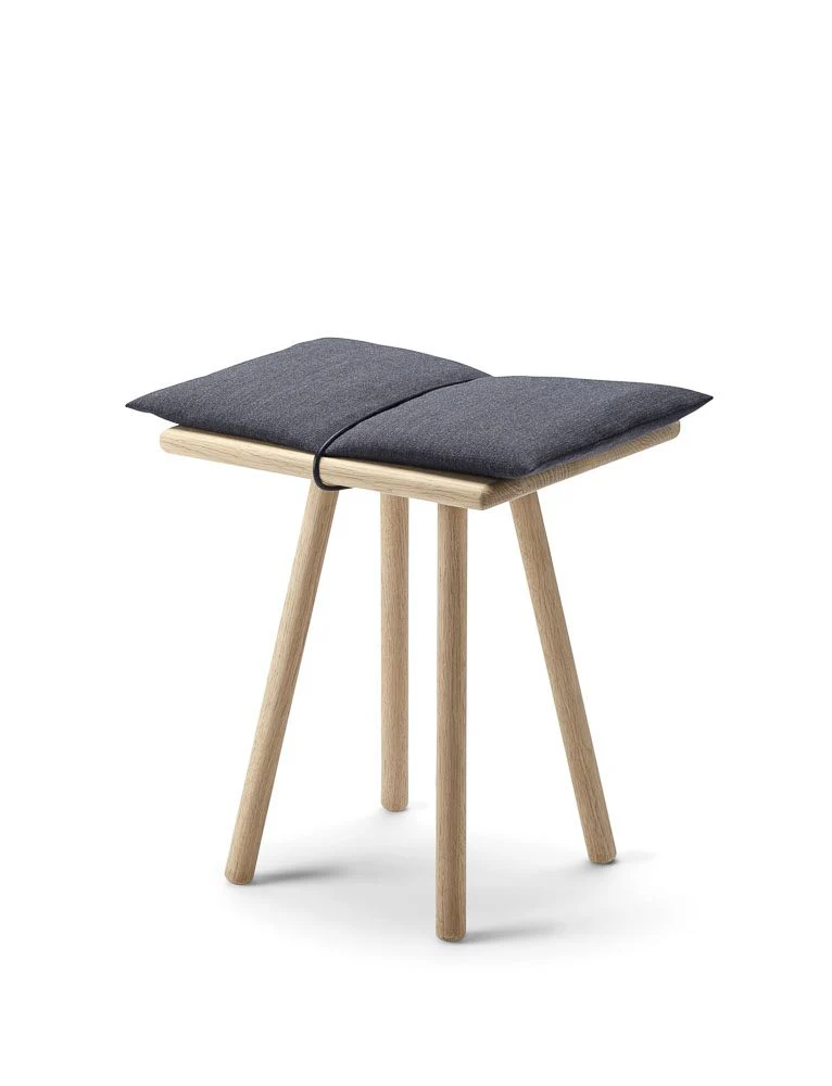SKAGERAK Georg Stool, Oak/Dark Grey - Image 5