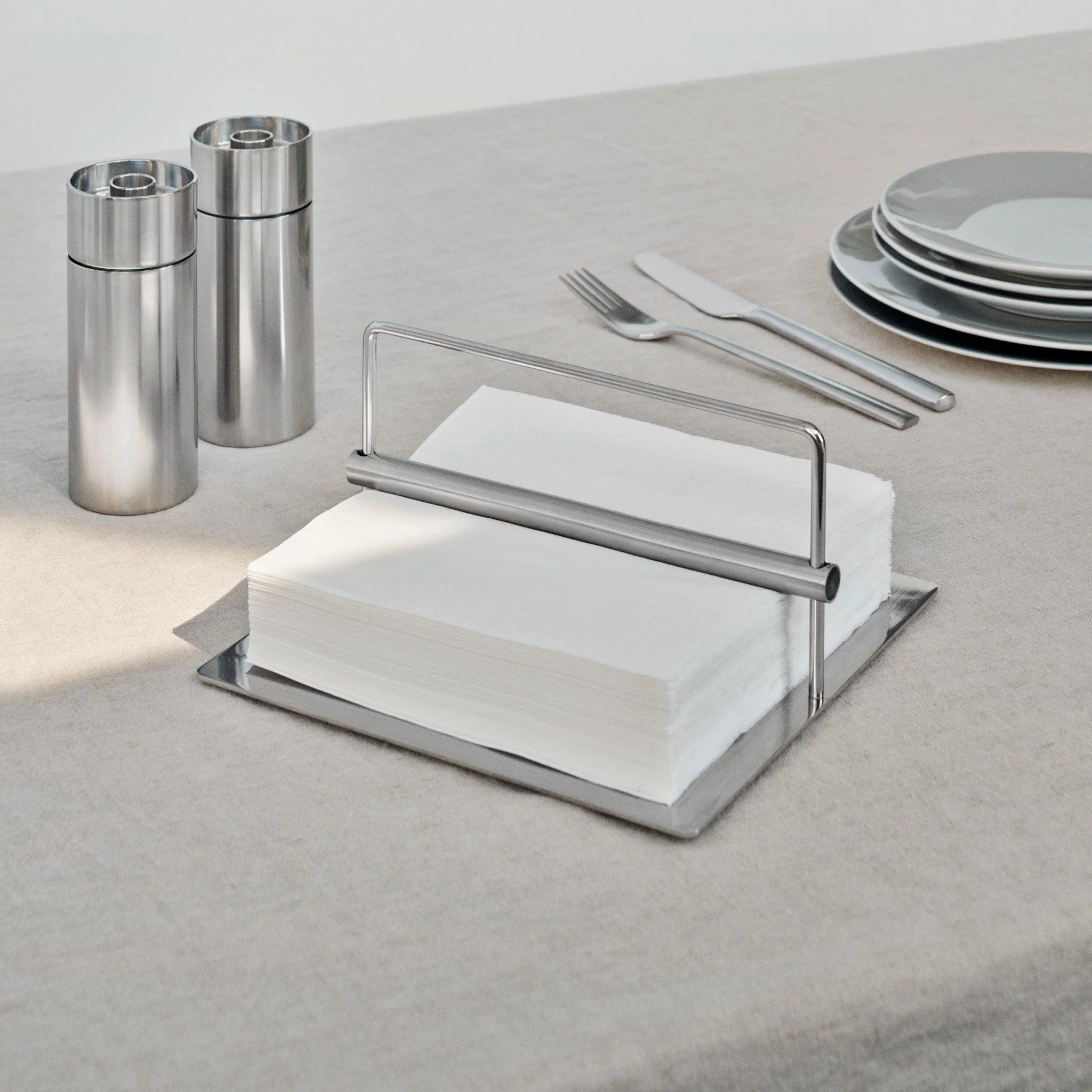 STELTON Original Napkin Holder, Steel - Image 5