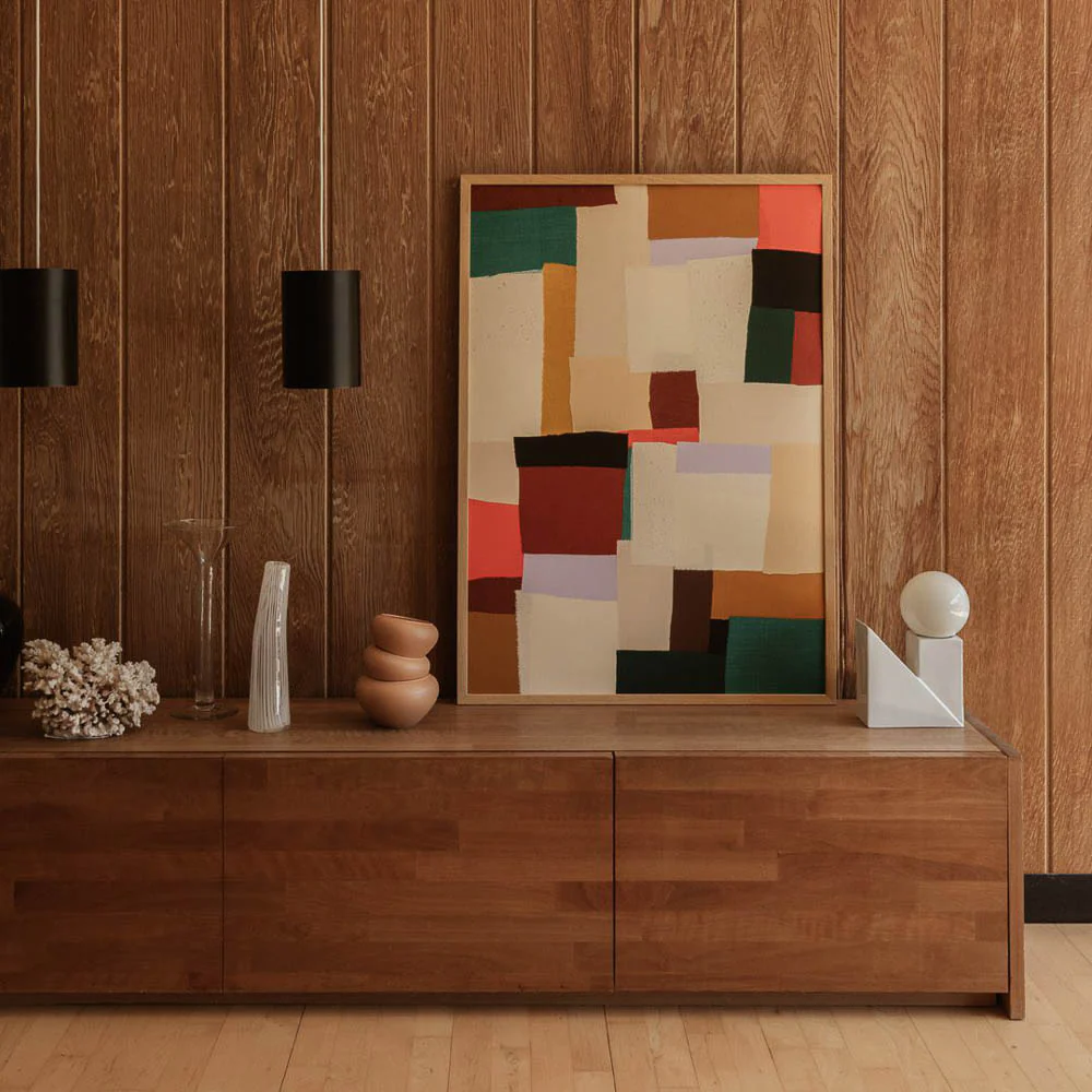 THE POSTER CLUB Atelier CPH, Fields Poster Art Print, 50x70cm