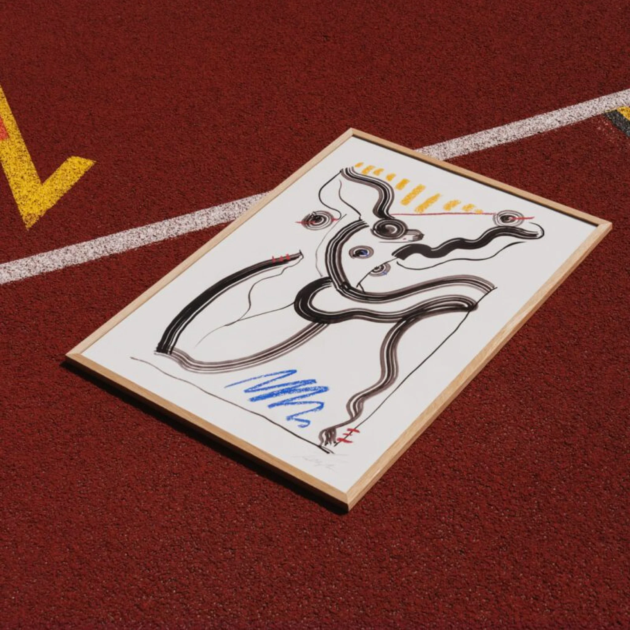 THE POSTER CLUB Weightlifting, Kelly Anna, 50x70cm - Image 3