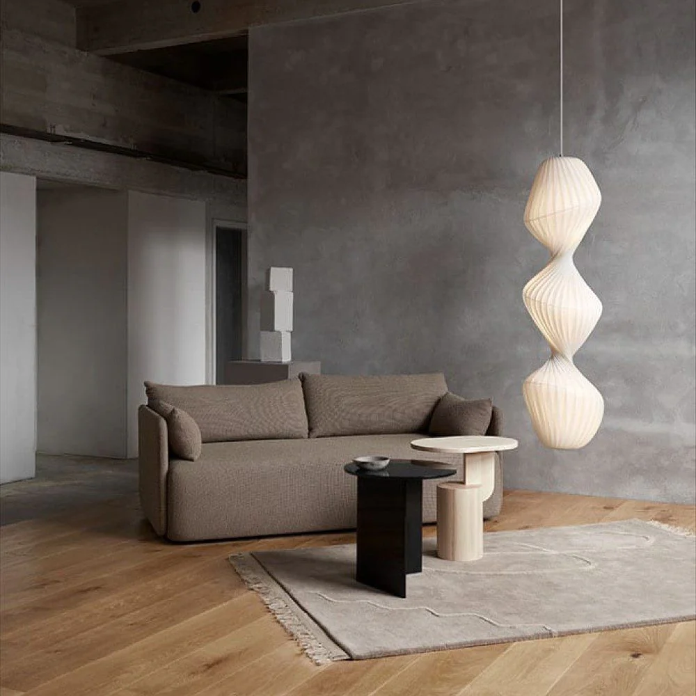 PRE-ORDER │ TOM ROSSAU TR33 Pendant Light, White PC/Nonwoven, 40x150cm