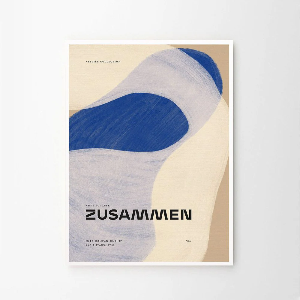 THE POSTER CLUB Ästhet, Zusammen, Poster Art Print, 50x70cm - Image 3