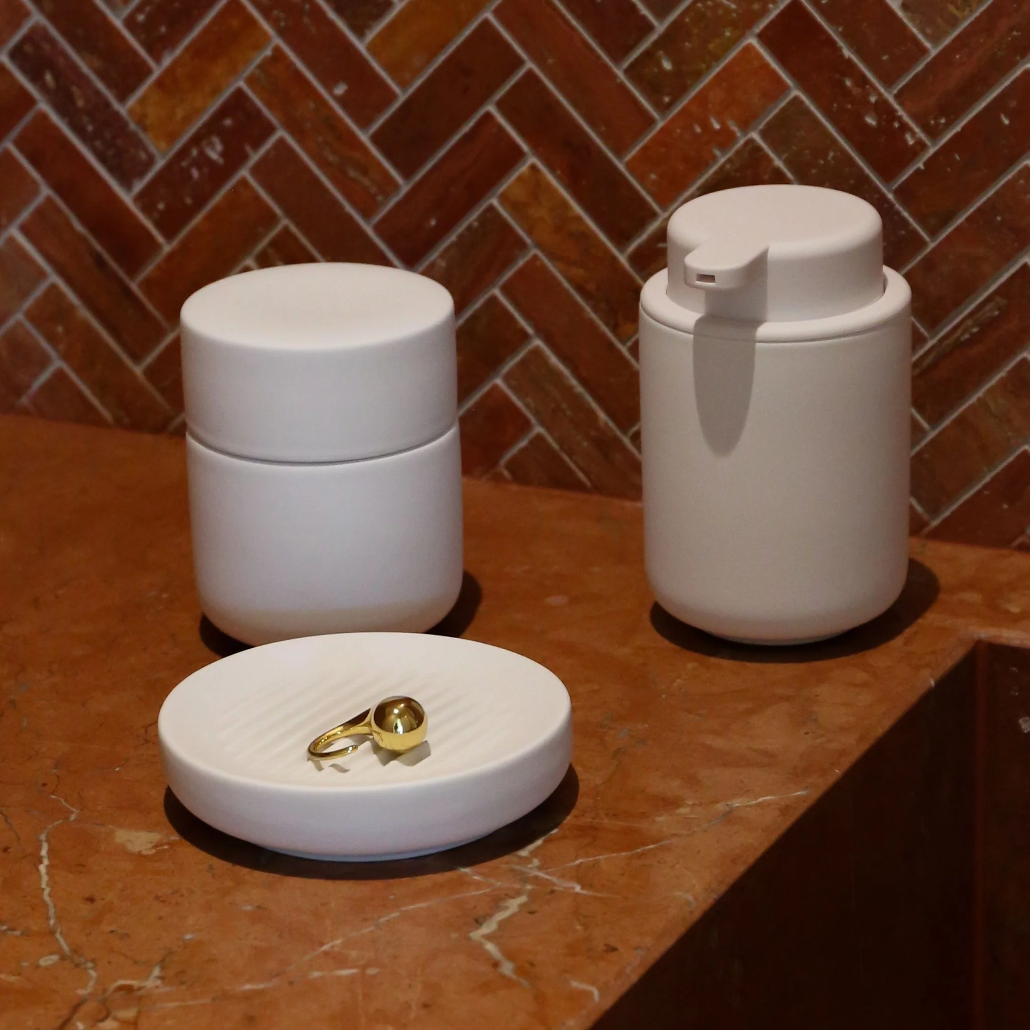 ZONE DENMARK Ume Soap Dish, White - Image 3