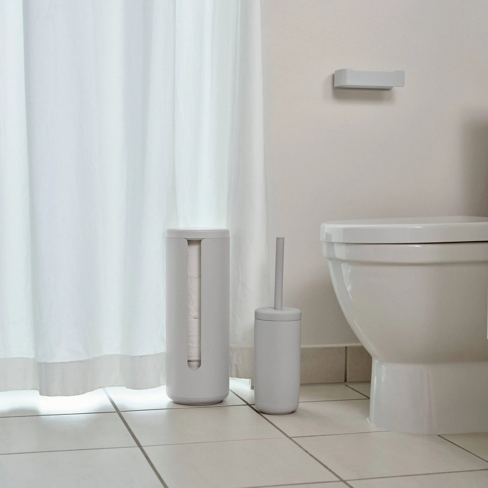 ZONE DENMARK Ume Toilet Roll Holder, Soft Grey - Image 3