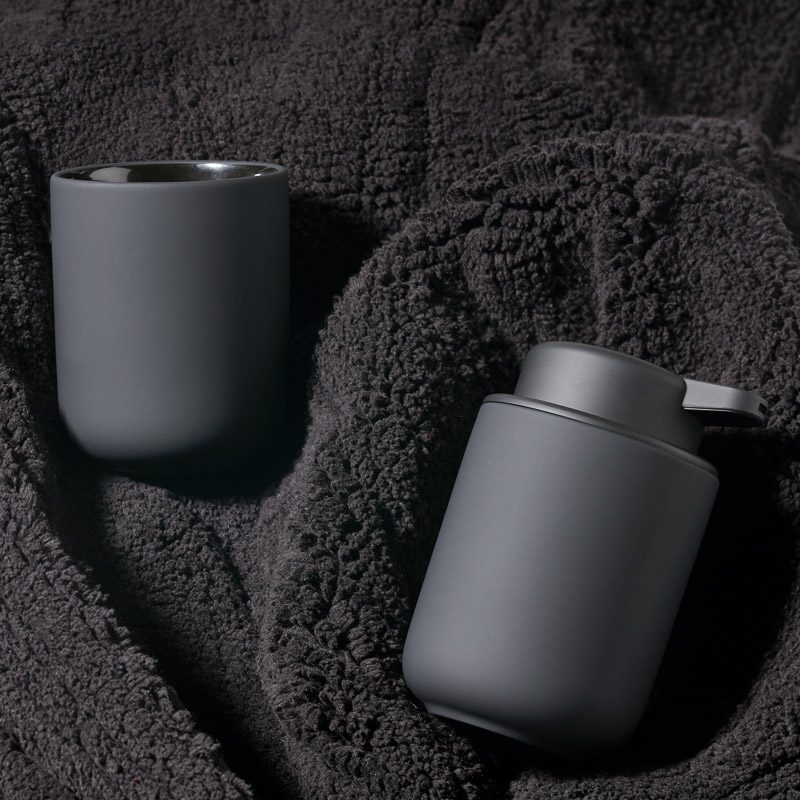 ZONE DENMARK Ume Tumbler/Toothbrush Holder, Black - Image 4